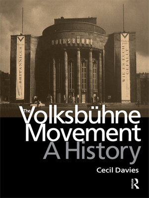 cover image of The Volksbuhne Movement